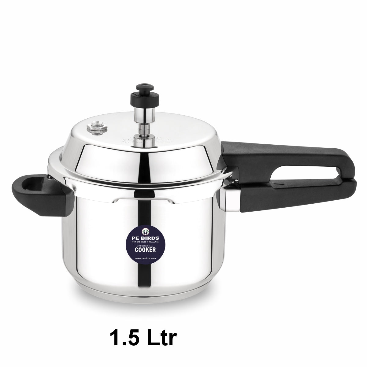 Steel pressure discount cooker 1.5 litre