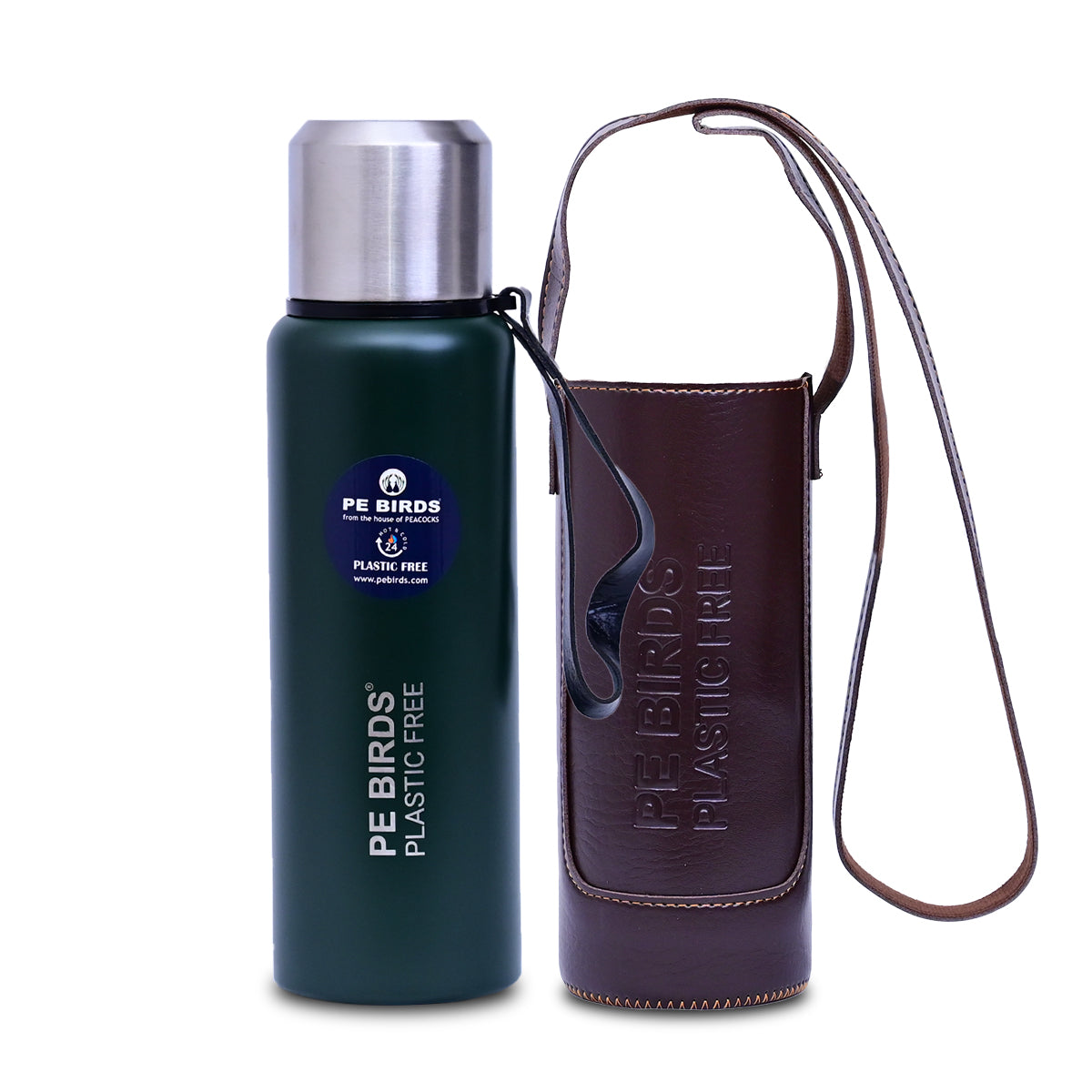 PE BIRDS  Steel O Steel Vacuum Flask | Say no to plastic LID