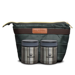 PeBirds Sambar Jar Nutri kit 2 Insulated Food jar with Insulated lunch Bag