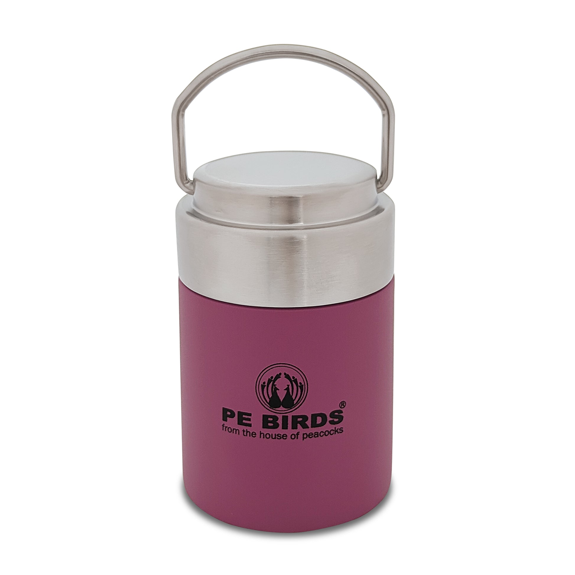 PEBIRDS Flow Insulated Food Jar, Sambar jar | Steel lid soup flask