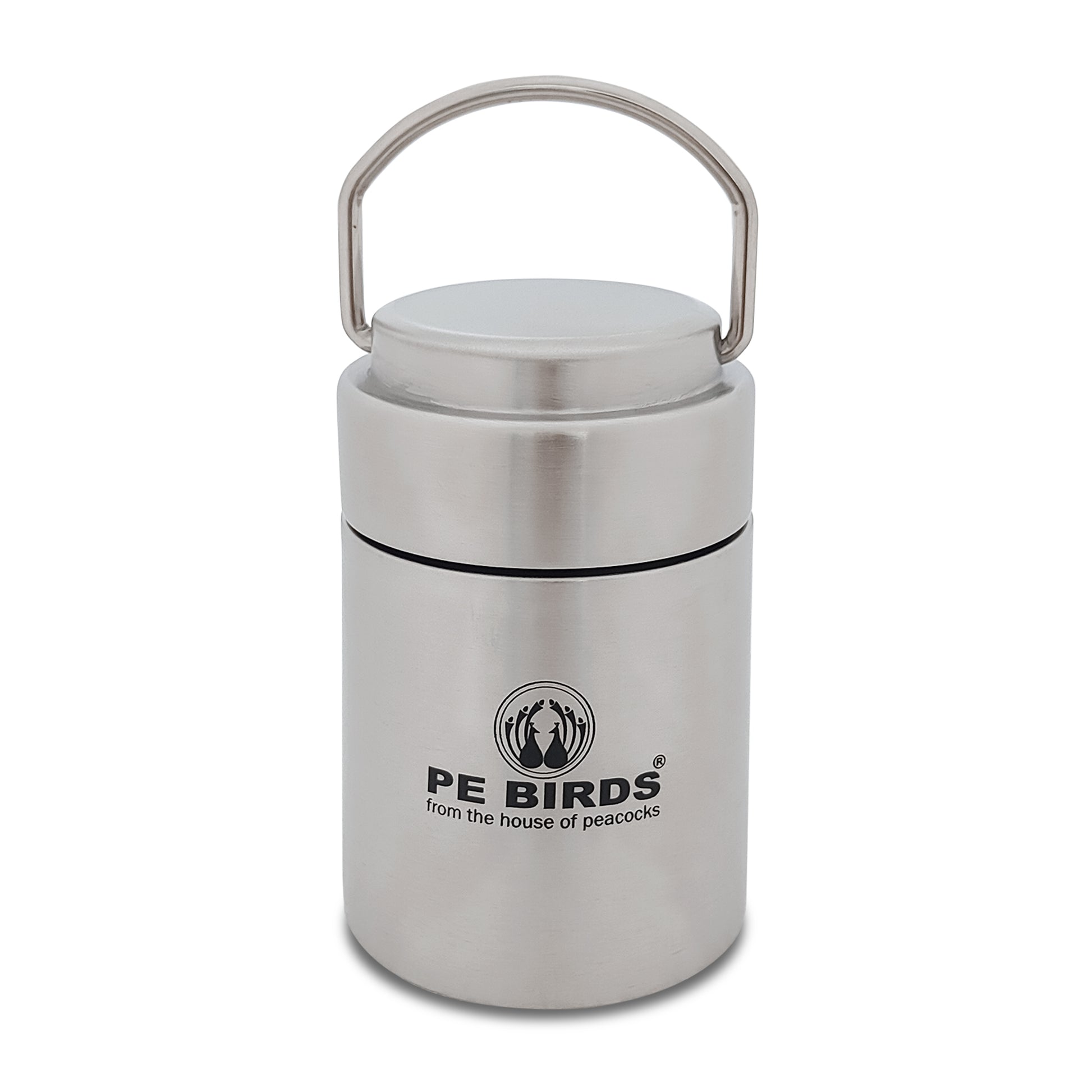 PEBIRDS Flow Insulated Food Jar, Sambar jar | Steel lid soup flask