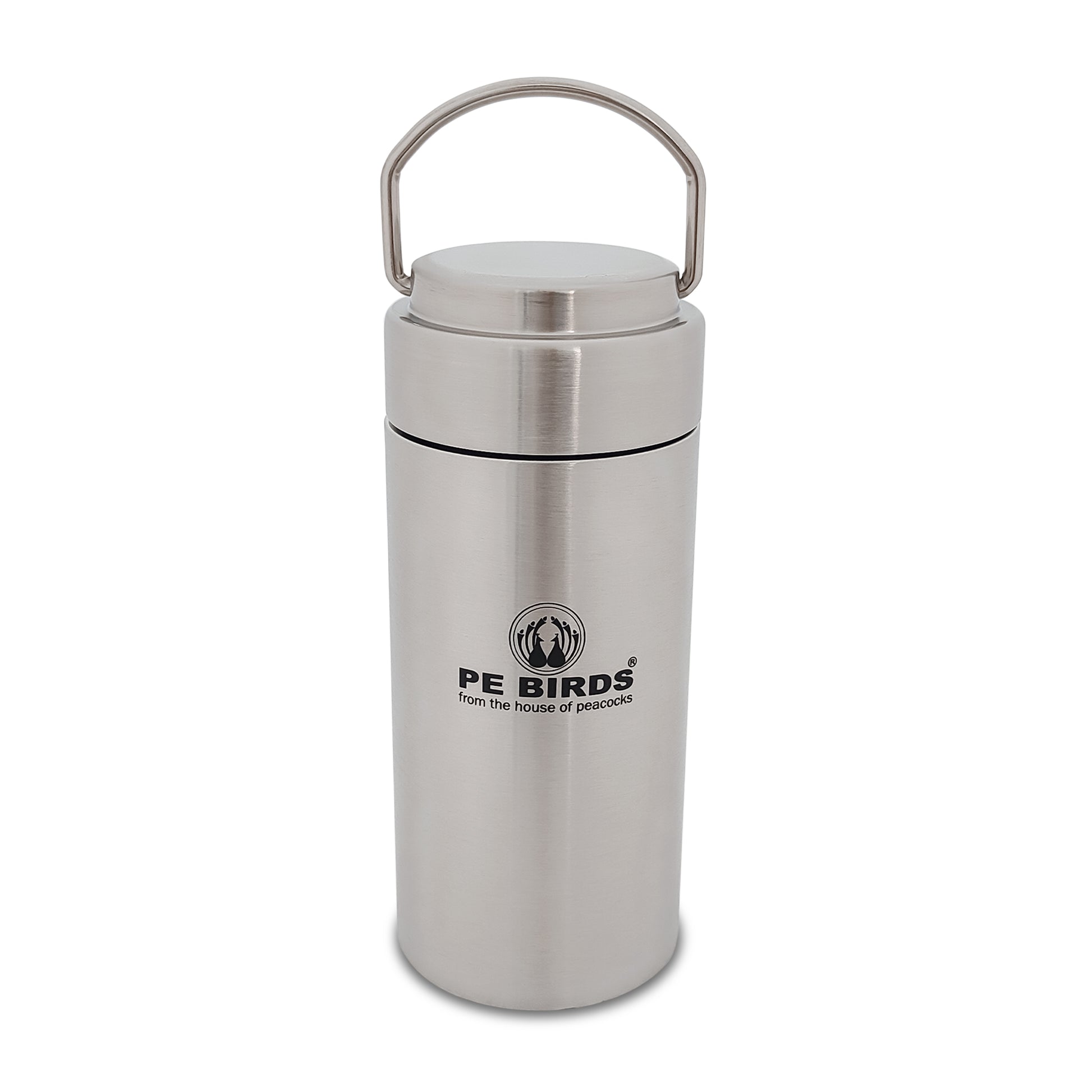 PEBIRDS Flow Insulated Food Jar, Sambar jar | Steel lid soup flask