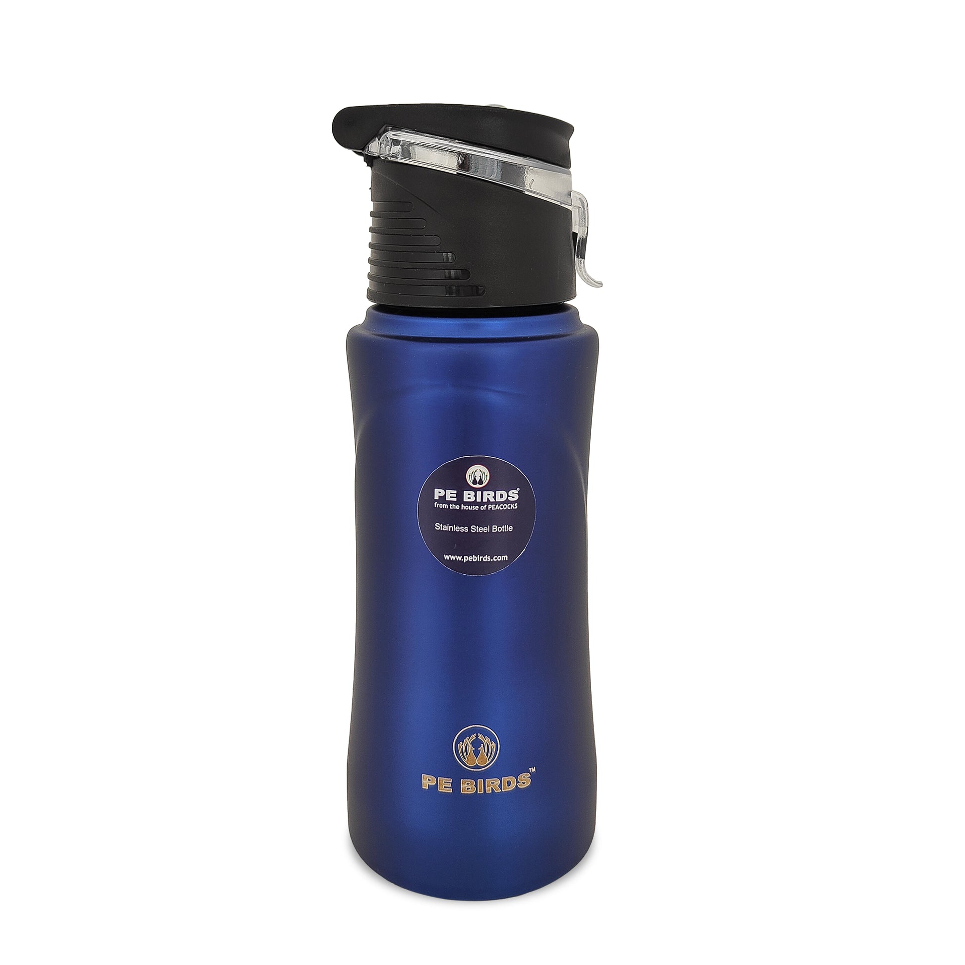 PE BIRDS Tiny Tot 600ml Stainless Steel Sipper Water Bottle - Leak-Proof, Durable & Stylish