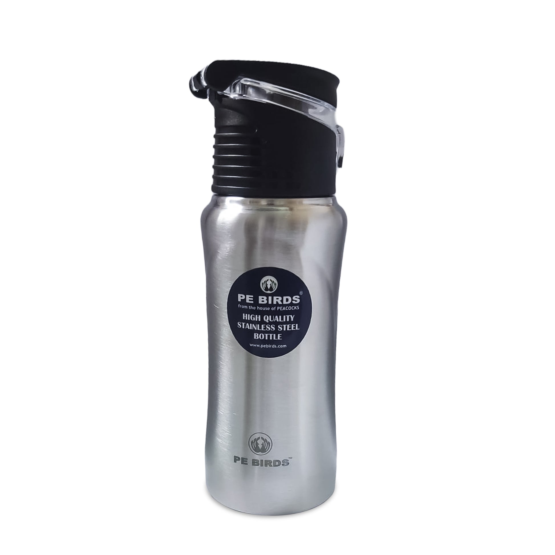 PE BIRDS Tiny Tot 600ml Stainless Steel Sipper Water Bottle - Leak-Proof, Durable & Stylish