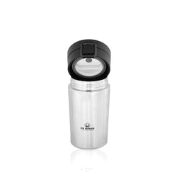 PE BIRDS Stainless Steel Sipper cum Food Jar 290ml