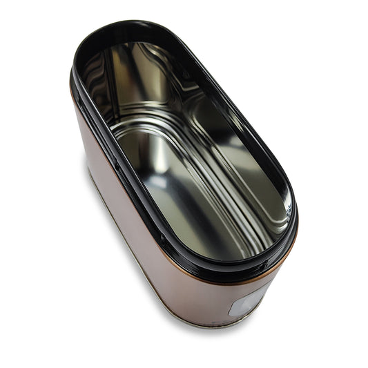 PE BIRDS Copper colored Modular Steel Container (Window Oval) - pebirds-peacocks
