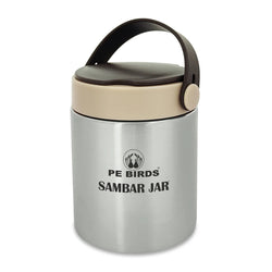 Espresso Sambar Jar Red + Beige (Couple Gift)