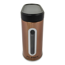 PE BIRDS Copper colored Modular Steel Container (Window Oval)