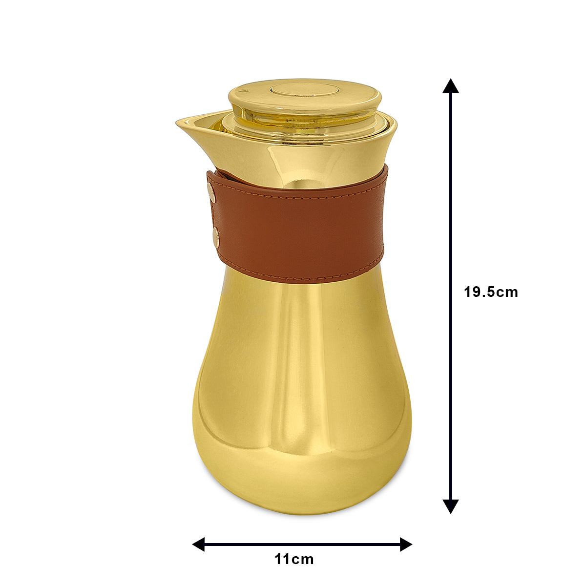 PE BIRDS Stainless Steel "24 Karat" Vacuum Mug 500ml - pebirds-peacocks