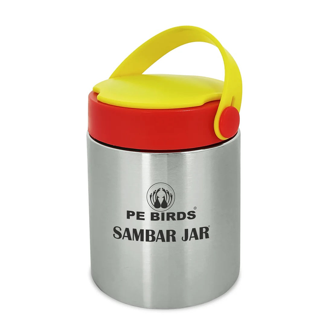 Espresso Sambar Jar Red + Pink (Couple Gift) - pebirds-peacocks