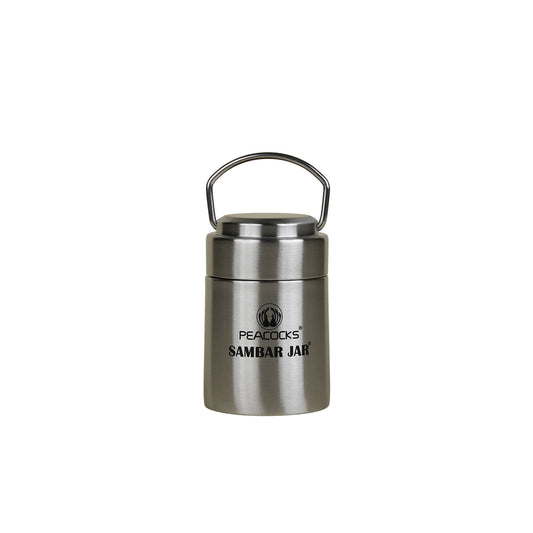 PEBIRDS Flow Insulated Food Jar, Sambar jar | Steel lid soup flask