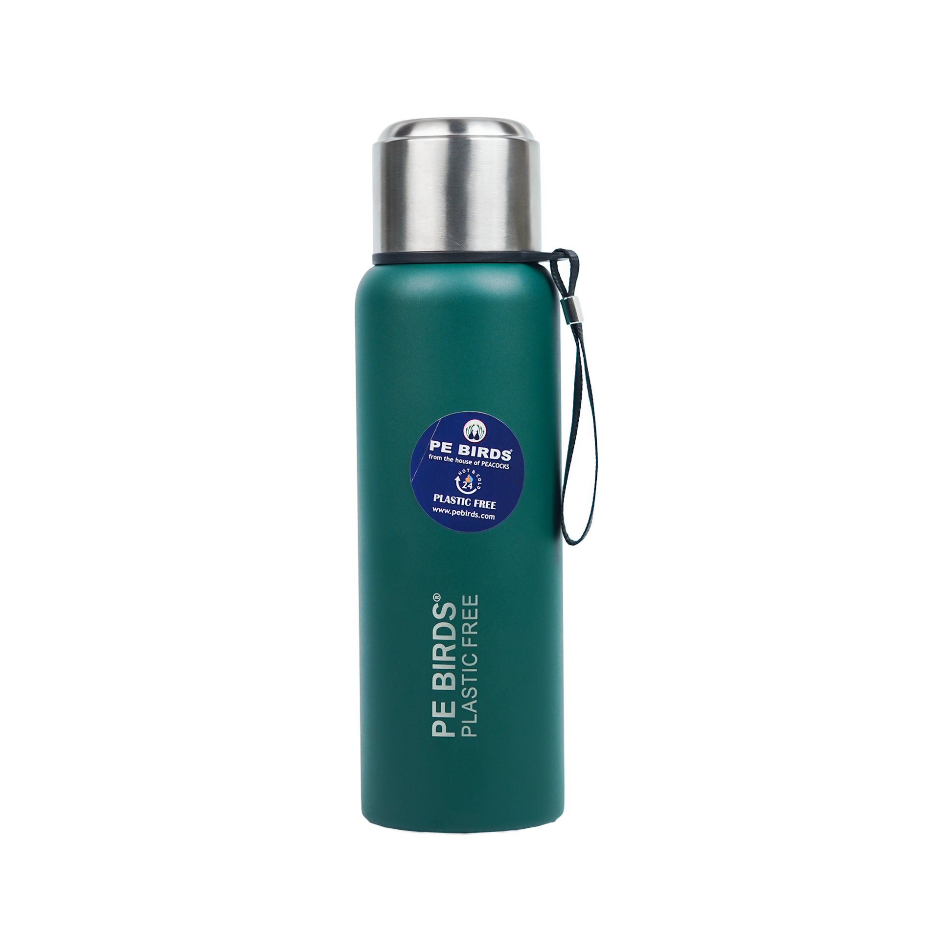 PE BIRDS  Steel O Steel Vacuum Flask | Say no to plastic LID