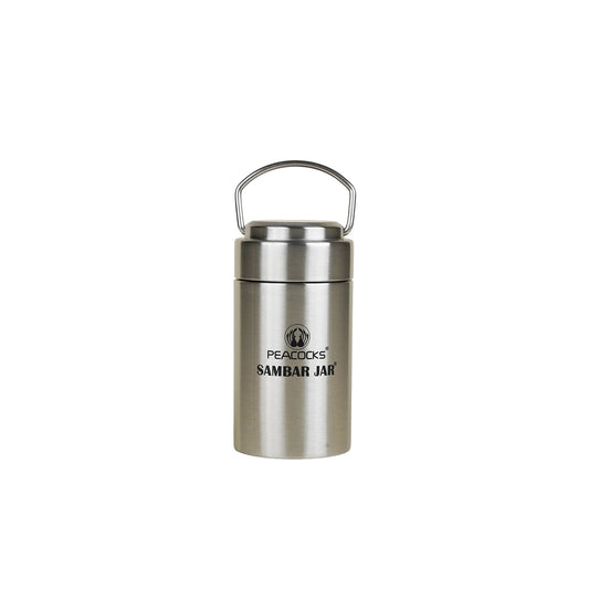 PEBIRDS Flow Insulated Food Jar, Sambar jar | Steel lid soup flask