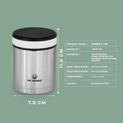 Sambar Jar Vacuum Insulated Food Jar