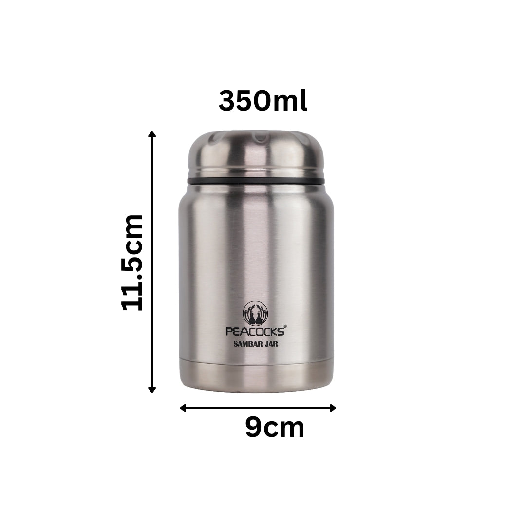 Pe Birds Pluto Sambar Jar (350ml + 500ml)