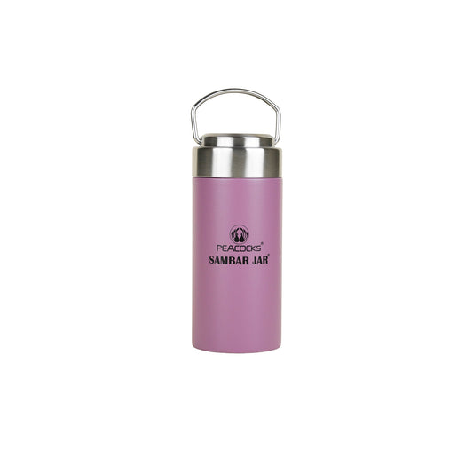 PEBIRDS Flow Insulated Food Jar, Sambar jar | Steel lid soup flask