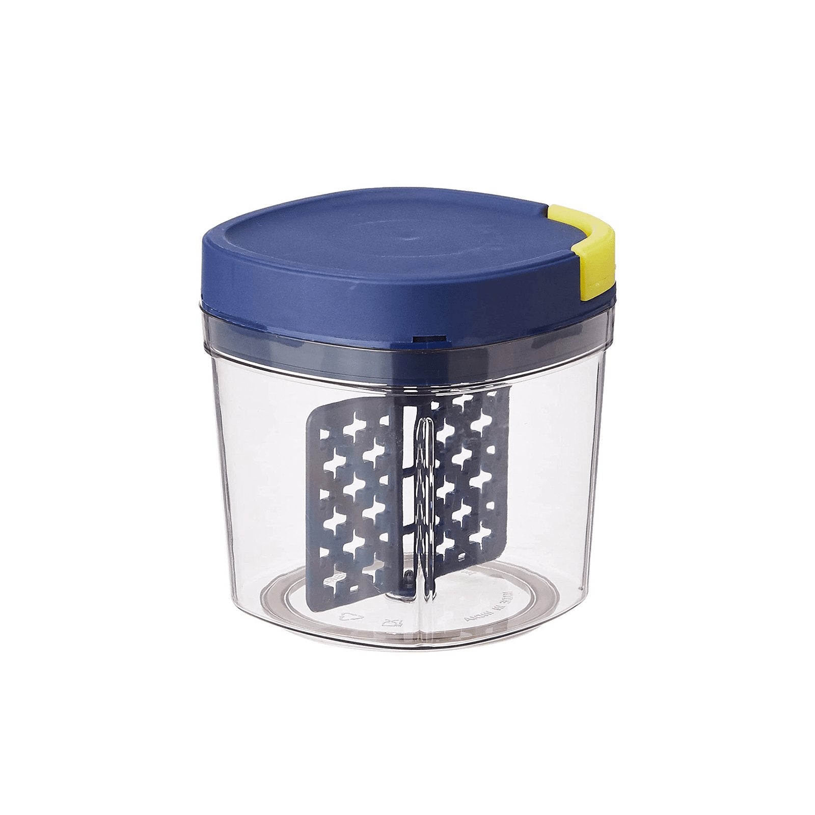 650ml Chopper with Whisker - 3 Blade - Blue - pebirds - peacocks