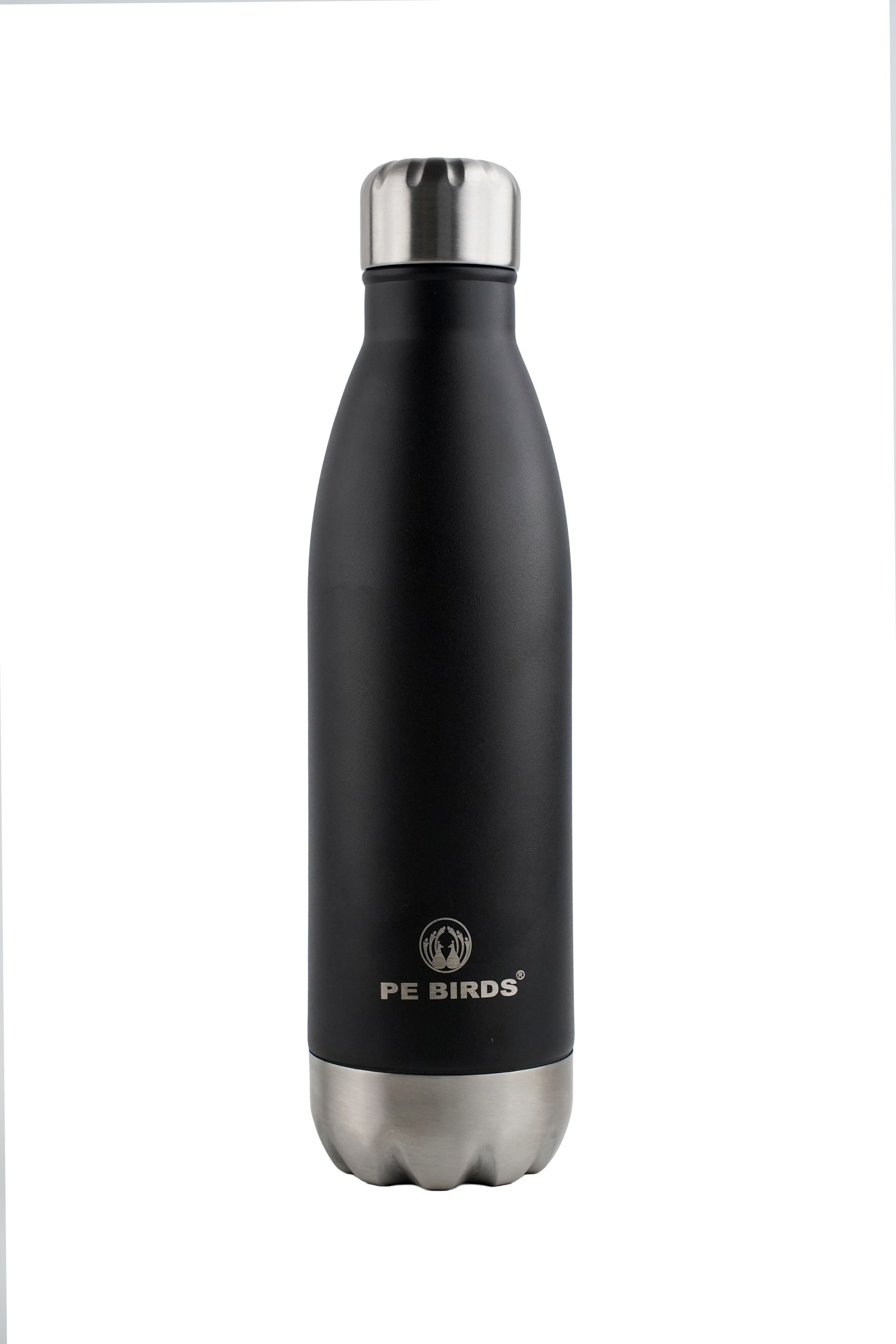 Steel cap Double Wall  Cola Vacuum Flask  | Say No to plastic lid