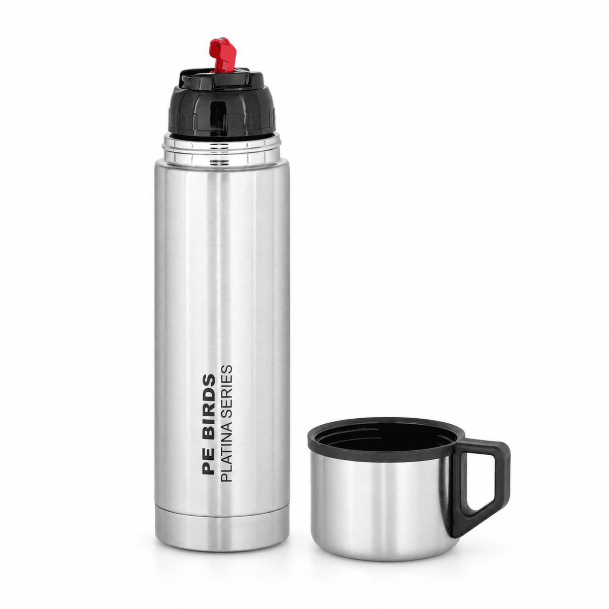 PE BIRDS Cup Slim Vacuum Flask 1000 ml
