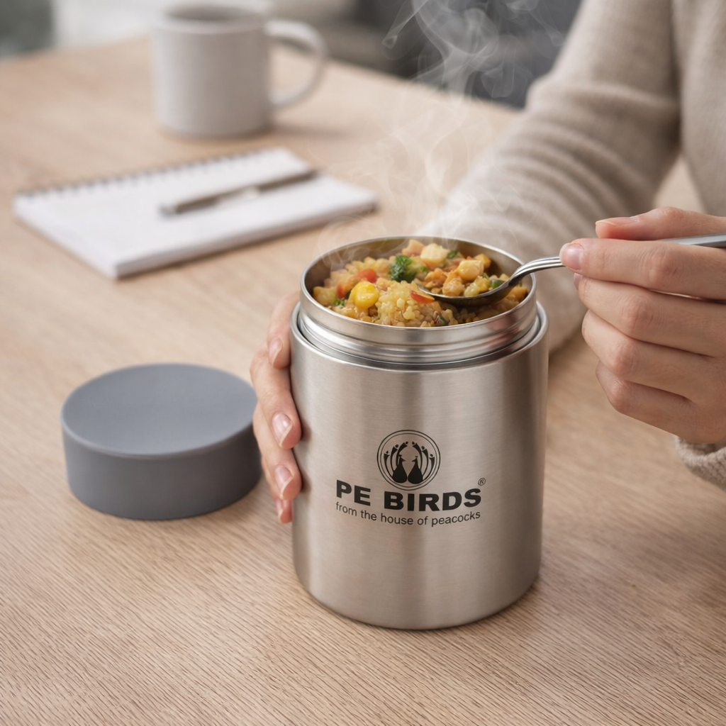 Pe Birds Galaxy Sambar Jar 180ml + 280ml