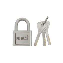 PE Birds Premium SS 304 Stainless Steel Padlock | Heavy-Duty | Rust-Resistant | High Security - pebirds-peacocks