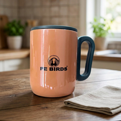 Pe Birds Hydra Flask with Free Coffee Mug (1000ml+500ml)
