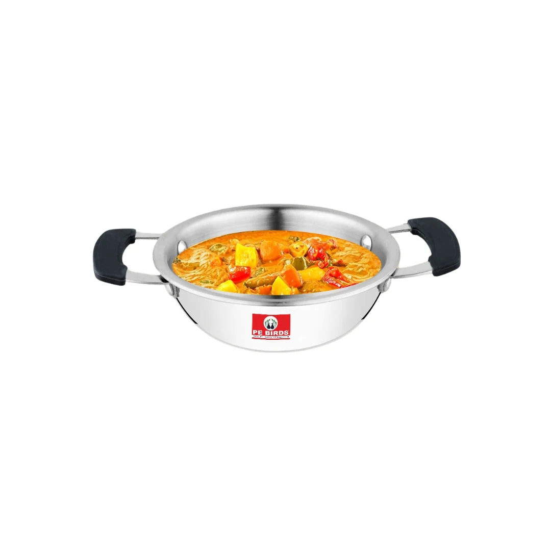 Pe Birds Espresso Sambar Jar Combo With Free Mini Kadai