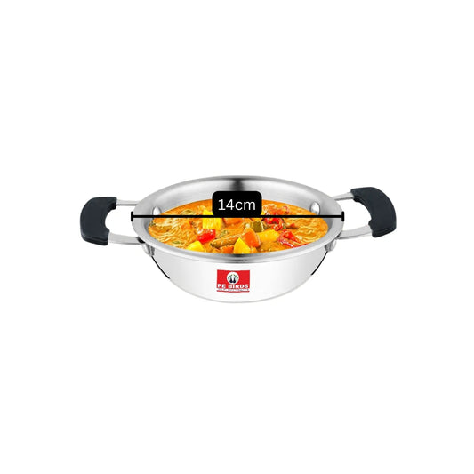 Pe Birds Espresso Sambar Jar Combo With Free Mini Kadai