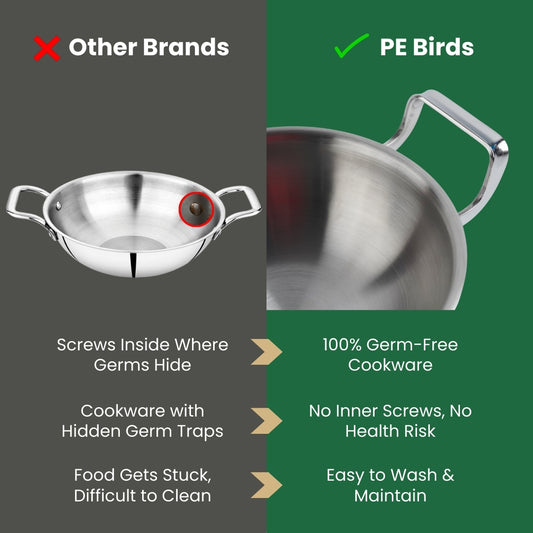 PE Birds Germ Free Kadai - pebirds-peacocks