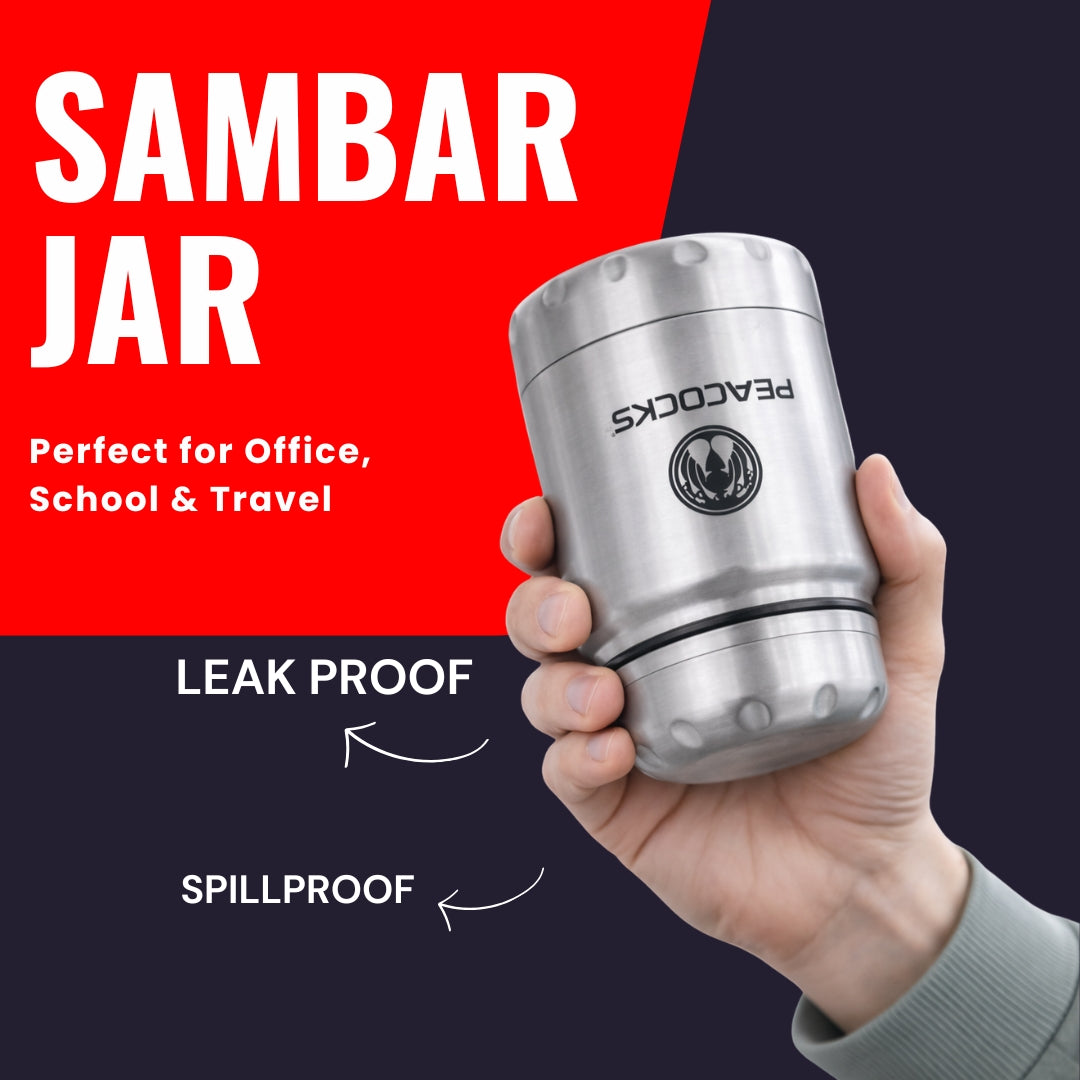 Pluto Sambar Jar Vacuum Insulated Food Jar
