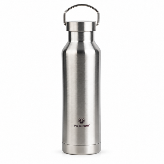PE BIRDS Maxo Diwali Gift Box – Stainless Steel Water Bottles with Steel Lids | 3 × 750 ml