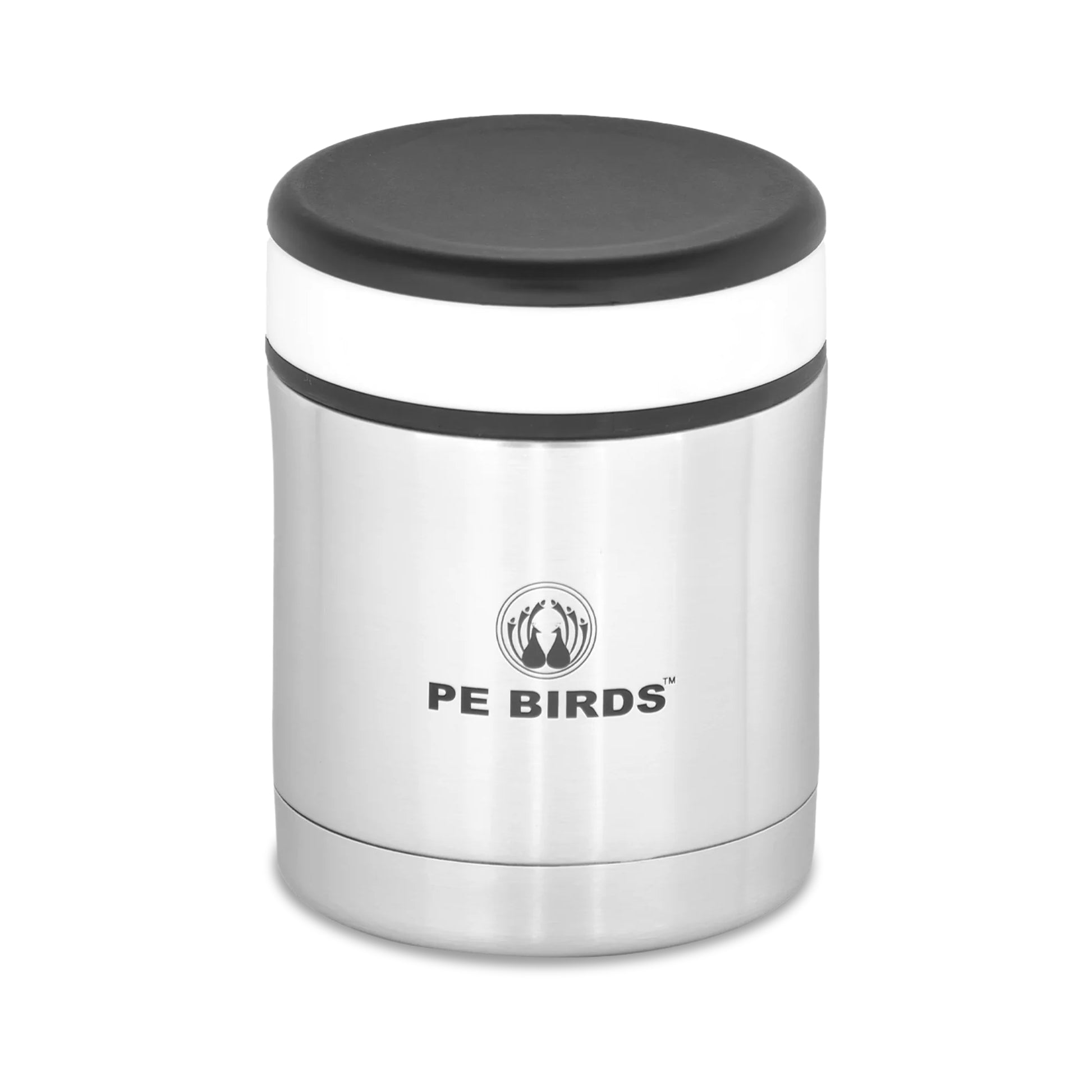 Peacocks Stainless Steel Double Wall Food Sambar Jar 260ml