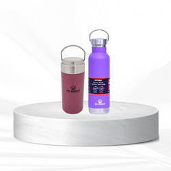 Pebirds Flow Sambar Jar Pink + Hydra (Say No To Plastic)