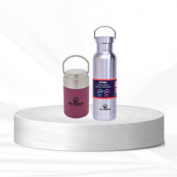 Pebirds Flow Sambar Jar Pink + Hydra (Say No To Plastic)