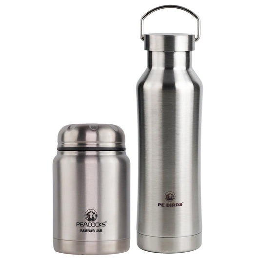 Pe Birds The Meal & Sip Companion Combo (Pluto 350ml & Hydra 350 ml)