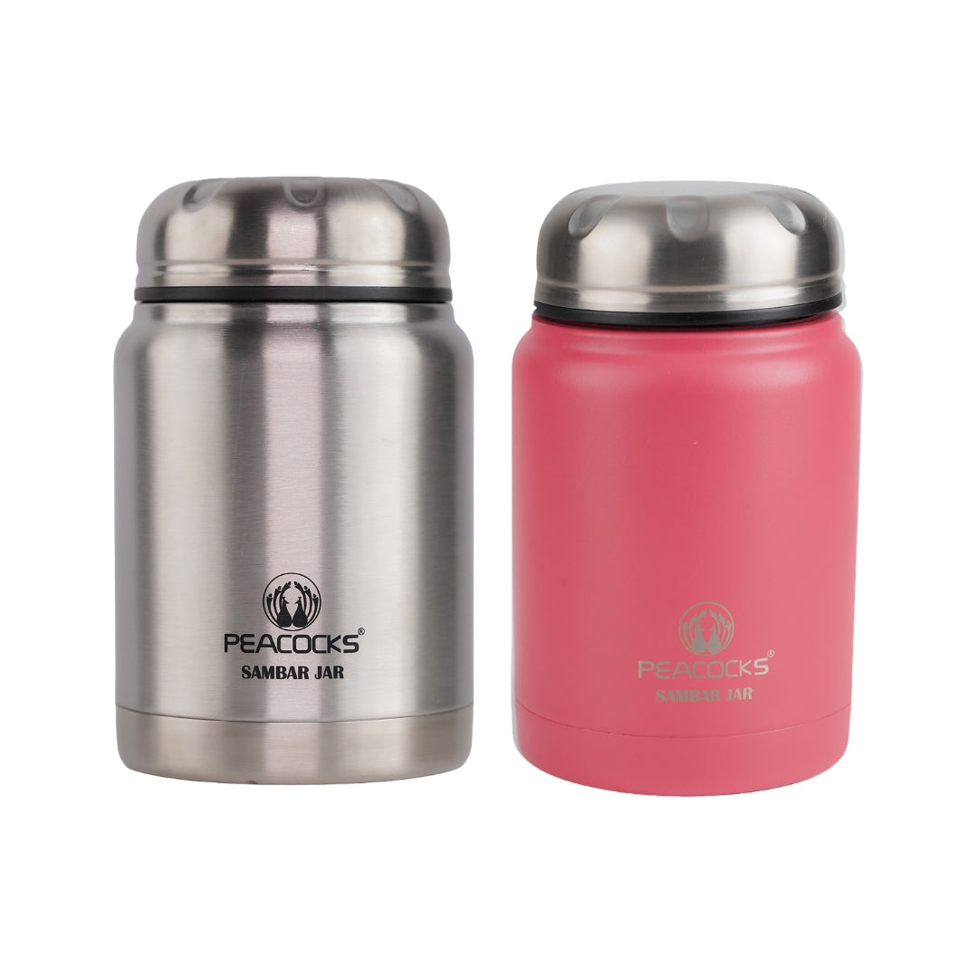 Peacocks Pluto Sambar Jar (350ml + 350ml)