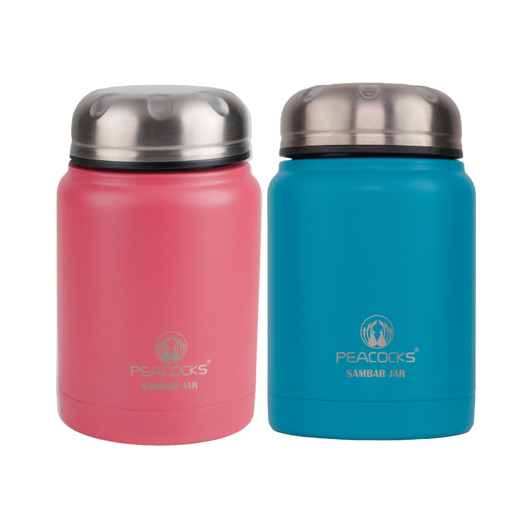 Peacocks Pluto Sambar Jar (350ml + 350ml)
