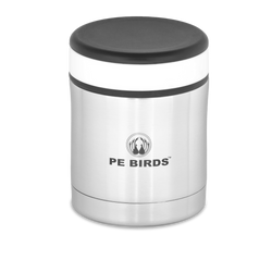 PE BIRDS Stainless Steel Double Wall Food Sambar Jar 250ml