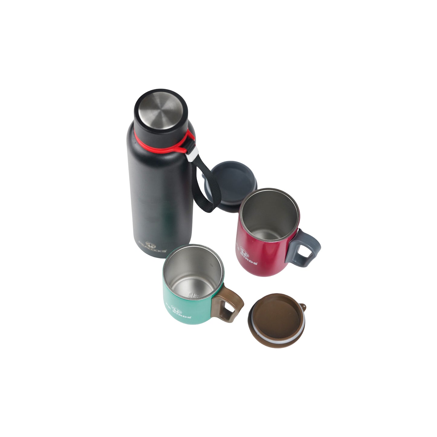 Ora Flask with 2 Coffee Mug Free