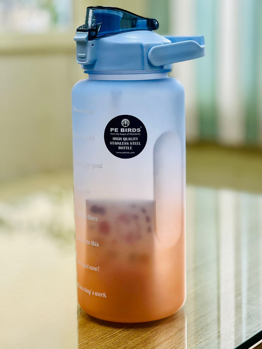 PeBirds Tritan Motivational 2000ml Water bottle