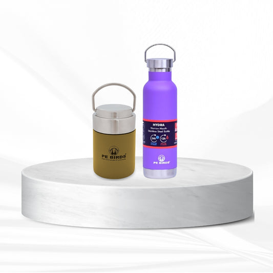 Pebirds Flow Sambar Jar Yellow + Hydra (Say No To Plastic)