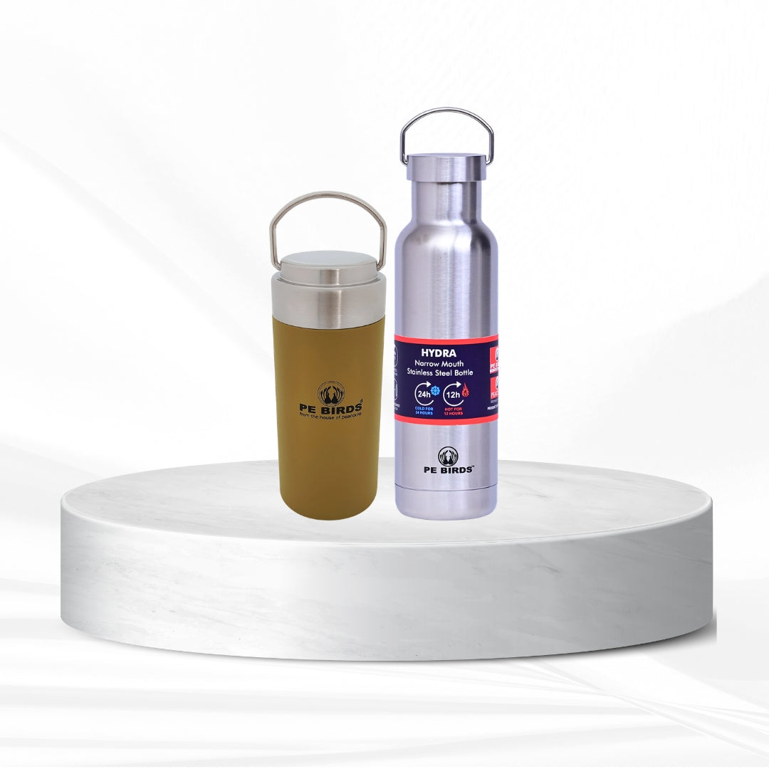 Pebirds Flow Sambar Jar | Yellow + Hydra