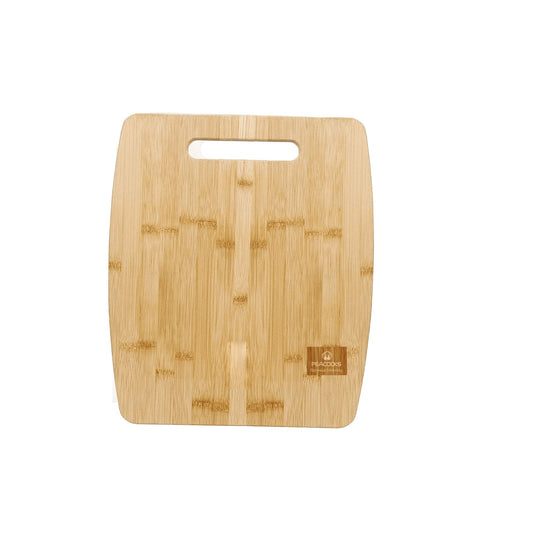 Bamboo Cutting & Chopping Board with Handle for Vegetables and Fruit Cutting - pebirds - peacocks