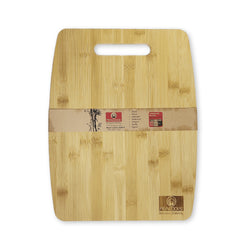 Bamboo Cutting & Chopping Board with Handle for Vegetables and Fruit Cutting - pebirds - peacocks