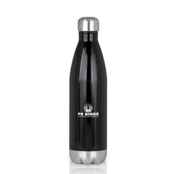 Funtos BPA FREE Water Bottle Stainless Steel - pebirds - peacocks