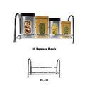 PE 155 Stainless Steel 2-Tier Kitchen Rack Pantry Storage Organizer