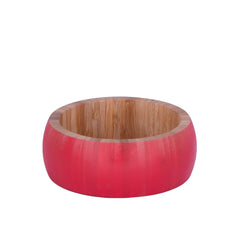 PE BIRDS Bamboo Utility Bowl – 15 x 15 X 5.4cm