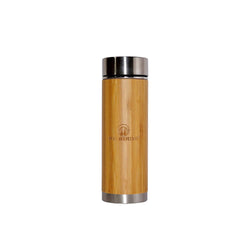 PE BIRDS Bamboo Vacuum Flask - pebirds - peacocks