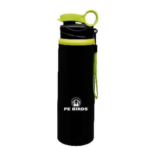 PE BIRDS Stainless Steel Flip - o - Sipper Water Bottle - pebirds - peacocks