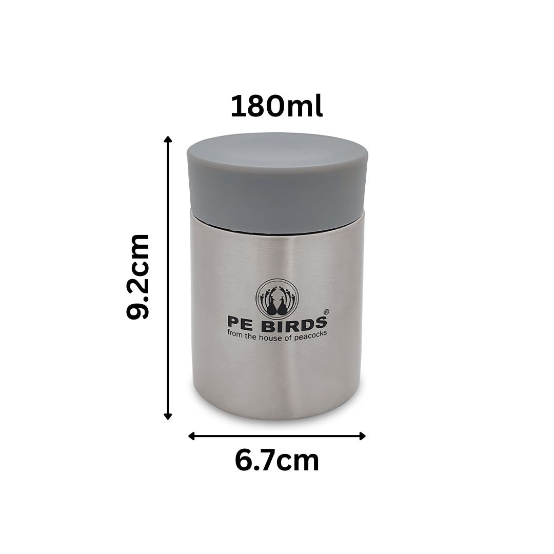 Pe Birds Galaxy Sambar Jar (180ml + 280ml)